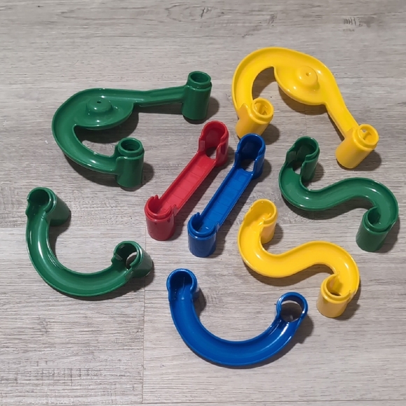 Marble Plastic Toy Track Pieces - Picture 2 of 5